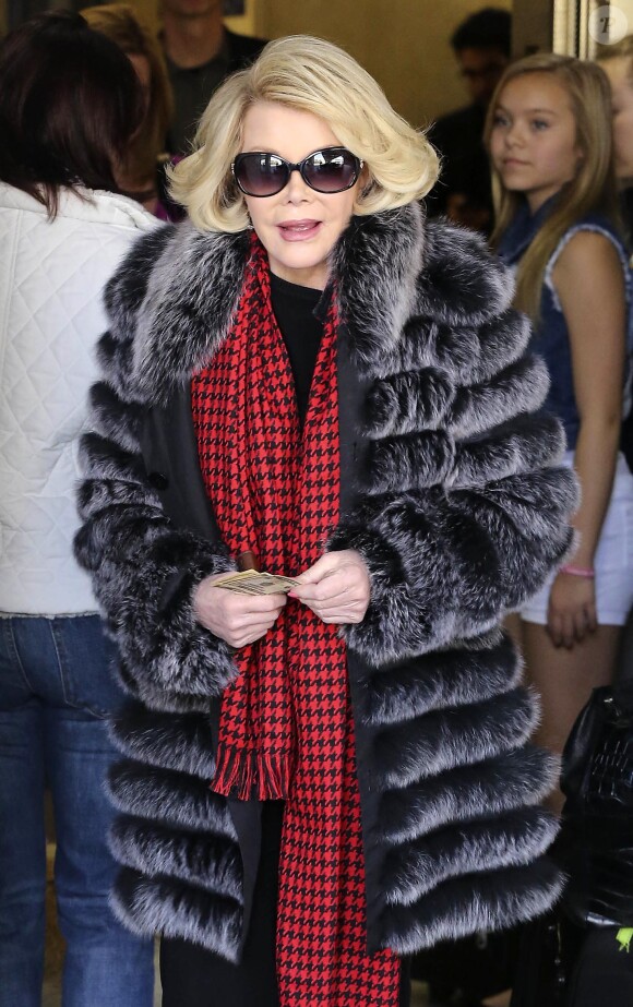 Joan Rivers à Los Angeles, le 11 novembre 2013.