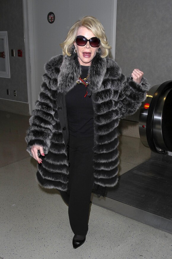 Joan Rivers à Los Angeles, le 6 novembre 2013.