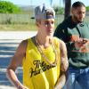 Justin Bieber fait du Segway sur la plage avec des amis à Miami, le 22 janvier 2014. Justin a récemment dépensé plus de 75000 dollars à l'anniversaire de son ami le rappeur Lil Scrappy.