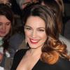 Kelly Brook fait le buzz à la cérémonie des National TV Awards à Londres, le 22 janvier 2014.