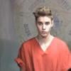 Justin Bieber lors de son apparition devant le juge suivant son arrestation à Miami, le jeudi 23 janvier 2014.