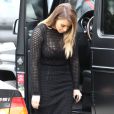 Kim Kardashian se rend à un meeting à Los Angeles, le 24 janvier 2014.