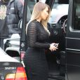 Kim Kardashian dans les rues de Beverly Hills, le 24 janvier 2014.