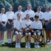 Kate Middleton en 1995, à 13 ans, lors de sa dernière année à l'école St Andrew de Pangbourne.