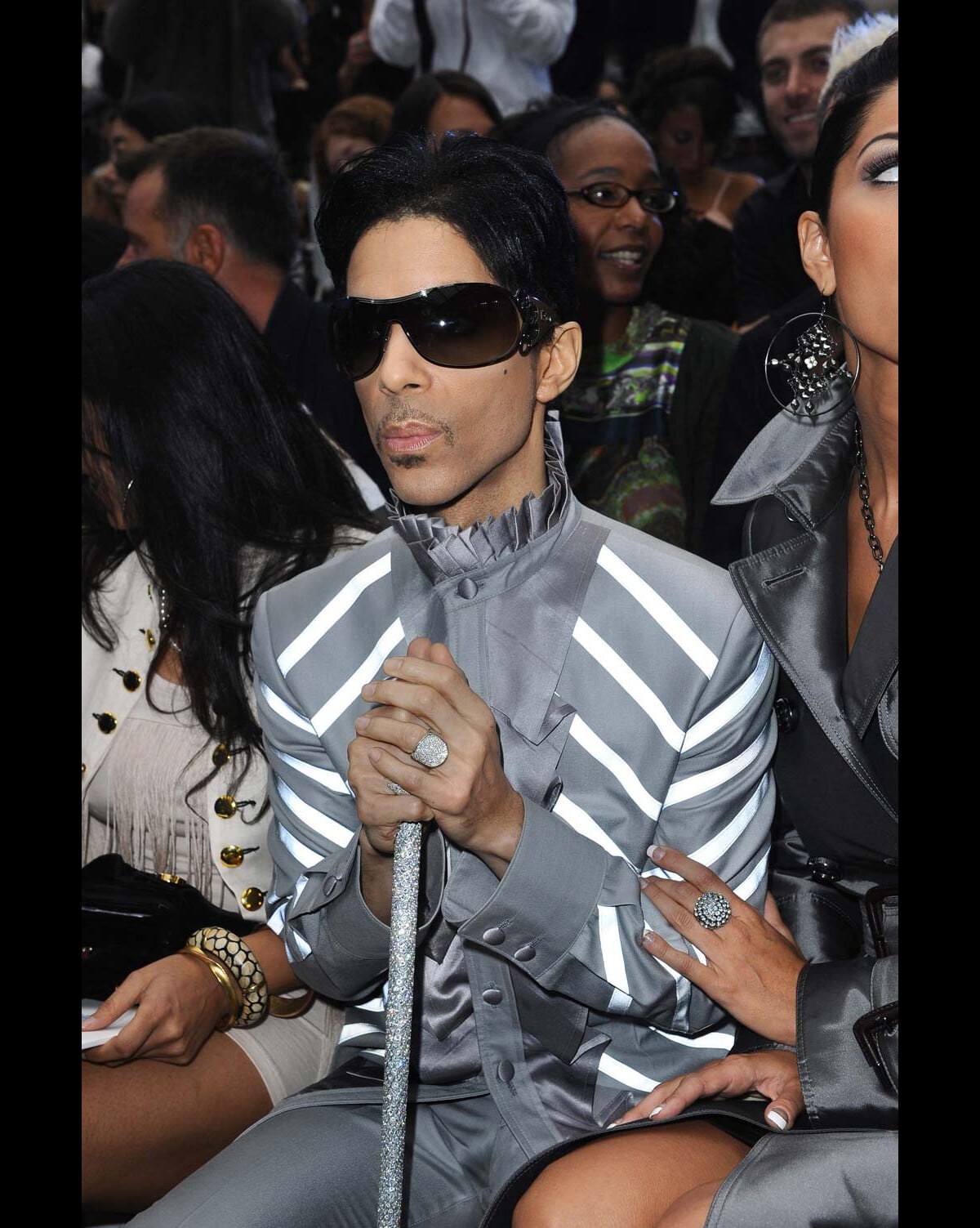 Prince In 2009 Photo : Prince à Paris, le 6 octobre 2009. - Purepeople