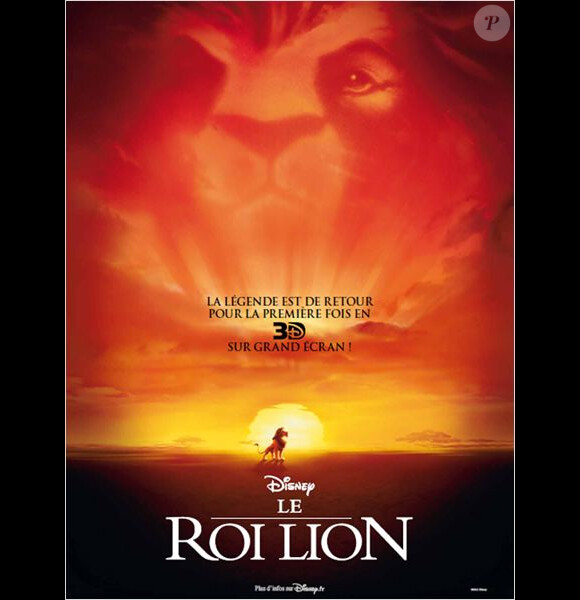 Affiche du Roi Lion.