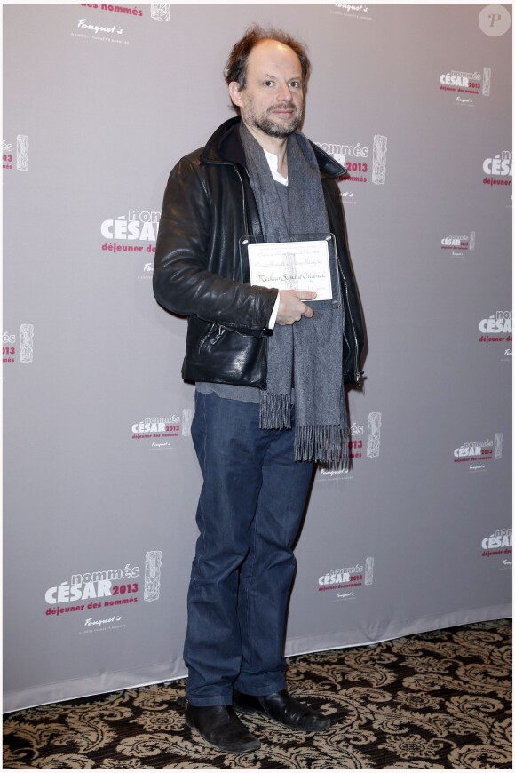 Denis Podalydès lors du déjeuner des nommés des César le 2 février 2013 à Paris