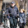 Philip Seymour Hoffman et son fils Cooper à New York le 20 mars 2013