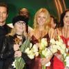 Matthew McConaughey, Diane Keaton, Gwyneth Paltrow, Andie MacDowell lors de la 49e cérémonie des Golden Camera Awards à Berlin, le 1er février 2014.