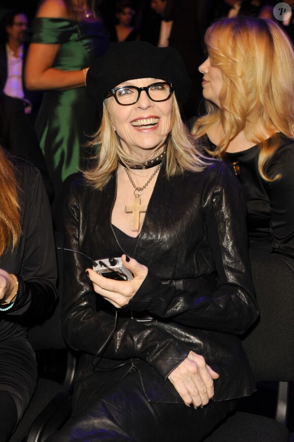 Diane Keaton et Gwyneth Paltrow lors de la 49e cérémonie des Golden Camera Awards à Berlin, le 1er février 2014.