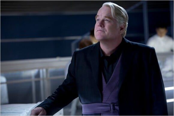 Philip Seymour Hoffman dans le film Hunger Games - L'Embrasement (2013)