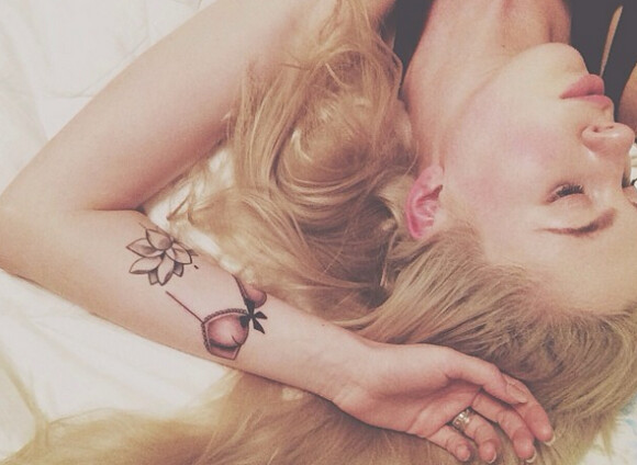 Ireland Baldwin a posté un selfie dévoilant un nouveau tatouage en forme de soutien-gorge.