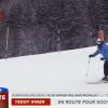 Teddy Riner et le planté de baton en route pour les Jeux olympiques de Sotchi, catégorie saut à ski !