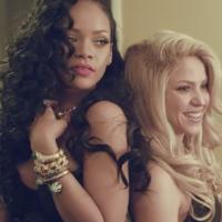 Shakira et Rihanna : Bombes complices dans les coulisses de leur clip sexy