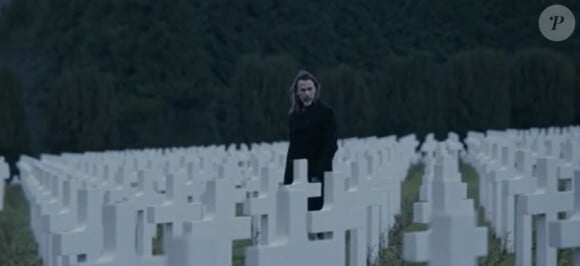 Florent Pagny dans son nouveau clip "Le soldat", dévoilé sur YouTube le 5 février 2014.