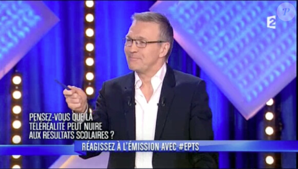 Laurent Ruquier dans L'émission pour tous sur France 2.