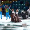 Le duo musical t.A.T.u - Cérémonie d'ouverture des Jeux Olympiques de Stochi, le 7 février 2014.