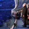 Le président Russe Vladimir Poutine - Cérémonie d'ouverture des XXIIème jeux olympiques d'hiver à Sotchi en Russie le 7 février 2014.  ITAR-TASS: SOCHI, RUSSIA. FEBRUARY 7, 2014. Russia's President Vladimir Putin attends the opening ceremony of the Sochi 2014 Olympic Games, at the Fisht Olympic Stadium. (Photo ITAR-TASS/ Alexei Nikolsky)07/02/2014 - 