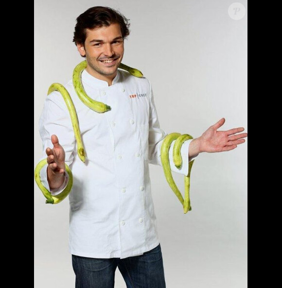 Thibault Sombardier - Candidat de Top Chef 2014. L'émission sera de retour le 20 janvier sur M6.