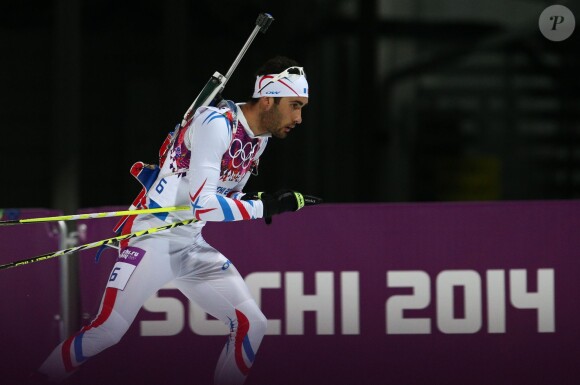 Martin Fourcade a décroché l'or olympique lors de la poursuite en biathlon, offrant à la France sa première médaille d'or, le 10 février 2014 à Sotchi