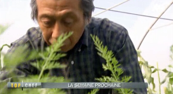 Bande-annonce de "Top Chef 2014", épisode du lundi 10 février 2014. Ici on peut voir Asafumi Yamashita, le chef maraîcher.