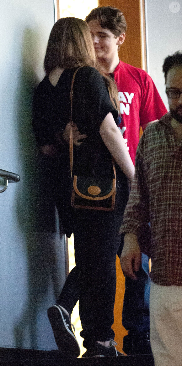 Exclusif - Prince Jackson passe une journée de Saint-Valentin très romantique avec sa nouvelle petite amie à Santa Monica, le 14 février 2014.