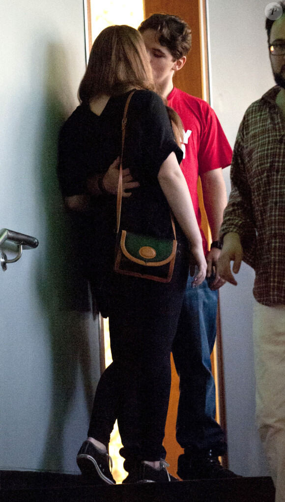 Exclusif - Prince Jackson passe une journée de Saint-Valentin très romantique avec sa nouvelle petite amie à Santa Monica, le 14 février 2014.