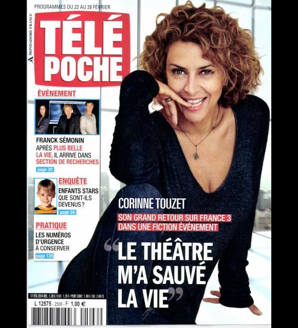 Magazine Télé Poche du 22 au 28 février 2014.