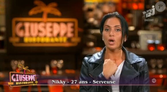 Nikky dans Giuseppe Ristorante, une histoire de famille sur NRJ12 le lundi 17 février 2014