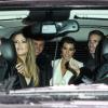 Khloé et Kourtney Kardashian se rendent au 1OAK à New York, le 16 février 2014.