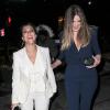 Kourtney et Khloé Kardashian, deux soeurs complices dans les rues de New York. Loe 16 février 2014.