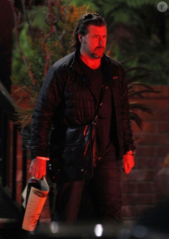 Dean McDermott à la sortie d'une séance de thérapie à Los Angeles, le 31 janvier 2014.