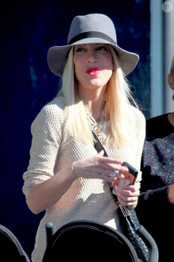Tori Spelling à Los Angeles, le 19 janvier 2014.