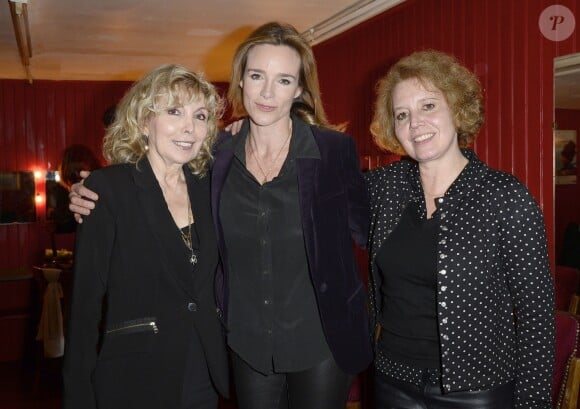 Maryline Alasset, Géraldine Danon et Maryse Wolinski lors de la générale de la pièce "Edith S." au théâtre Déjazet à Paris le 03 février 2014