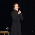 Géraldine Danon lors de la générale de la pièce "Edith S." au théâtre Déjazet à Paris le 03 février 2014