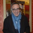 Philippe Lavil lors de la générale de la pièce "Edith S." au théâtre Déjazet à Paris le 03 février 2014