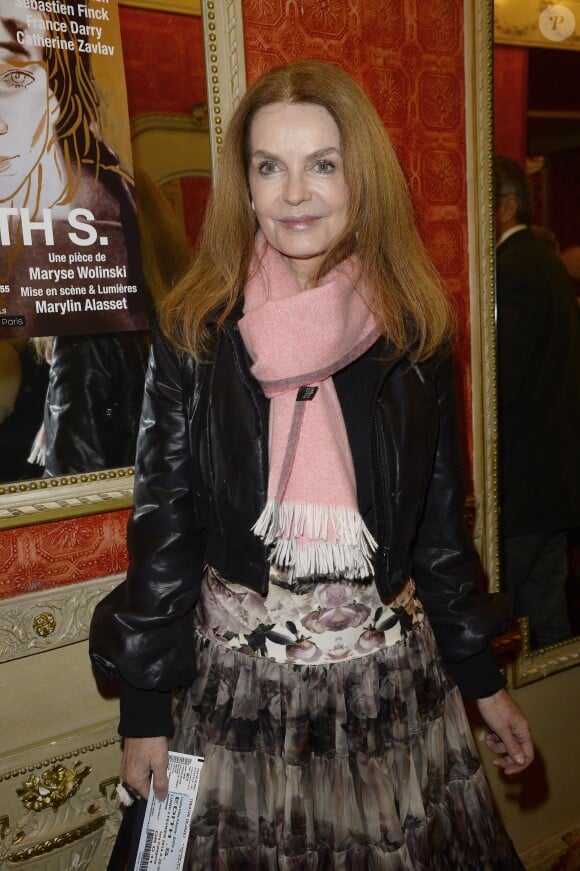 Cyrielle Clair lors de la générale de la pièce "Edith S." au théâtre Déjazet à Paris le 03 février 2014