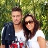 Olivier Giroud et son épouse Jennifer à Roland-Garros, le 2 juin 2012