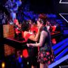 Jenifer sublime en robe Christopher Kane dans The Voice 3, le samedi 22 février 2014 sur TF1
