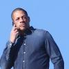 Exclusif - JoeyStarr en tournage de 36 Heures à tuer de Tristan Aurouet, le 11 février 2014 à Cannes.