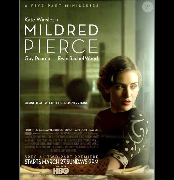Kate Winslet dans Mildred Pierce.