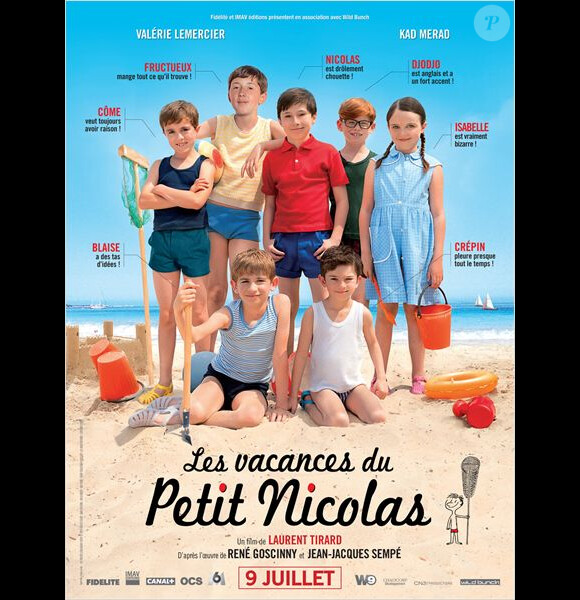 Affiche du film Les Vacances du Petit Nicolas