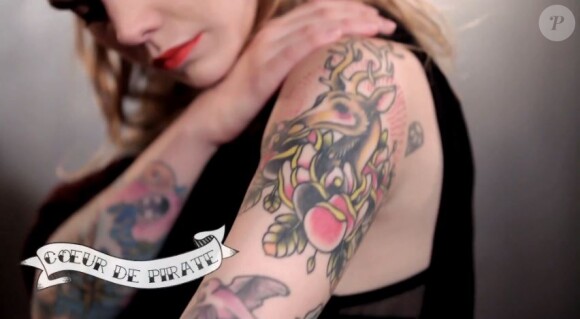 Coeur de Pirate dans Tattoo by Tété : Tété donne rendez-vous aux fans et aux curieux du tatouage dans sa webémission sur Simply Hype.