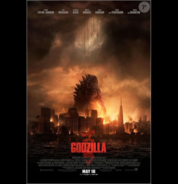 Affiche officielle du film Godzilla.