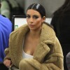 Kim Kardashian à l'aéroport JFK. New York, le 25 février 2014.