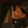 Giuseppe et Cora s'embrassent dans Giuseppe Ristorante, une histoire de famille sur NRJ 12 le jeudi 27 février 2014