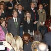 La princesse Letizia d'Espagne présidait le 28 février 2014 au Sénat à Madrid une cérémonie à l'occasion de la Journée mondiale des Maladies Rares.