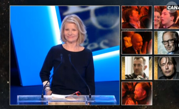 Nicole Garcia remet le César du meilleur acteur - 28 février 2014