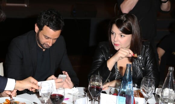 Exclusif - Cyril Hanouna et son épouse Emilie lors de la soirée annuelle de la FIDH (Fédération Internationale des Droits de l'homme) et 65ème anniversaire de la Déclaration universelle des Droits de l'Homme à l'Hotel de Ville de Paris le 10 decembre 2013