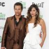 Matthew McConaughey et Camila Alves posent lors du photocall des Film Independent Spirits Awards à Los Angeles le 1er mars 2014.